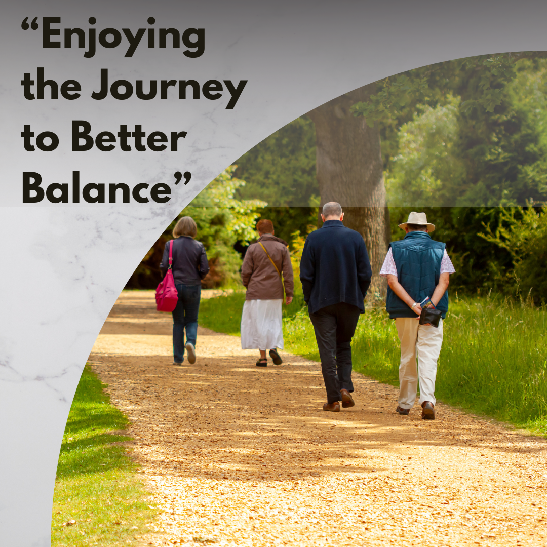 Improve your balance by walking