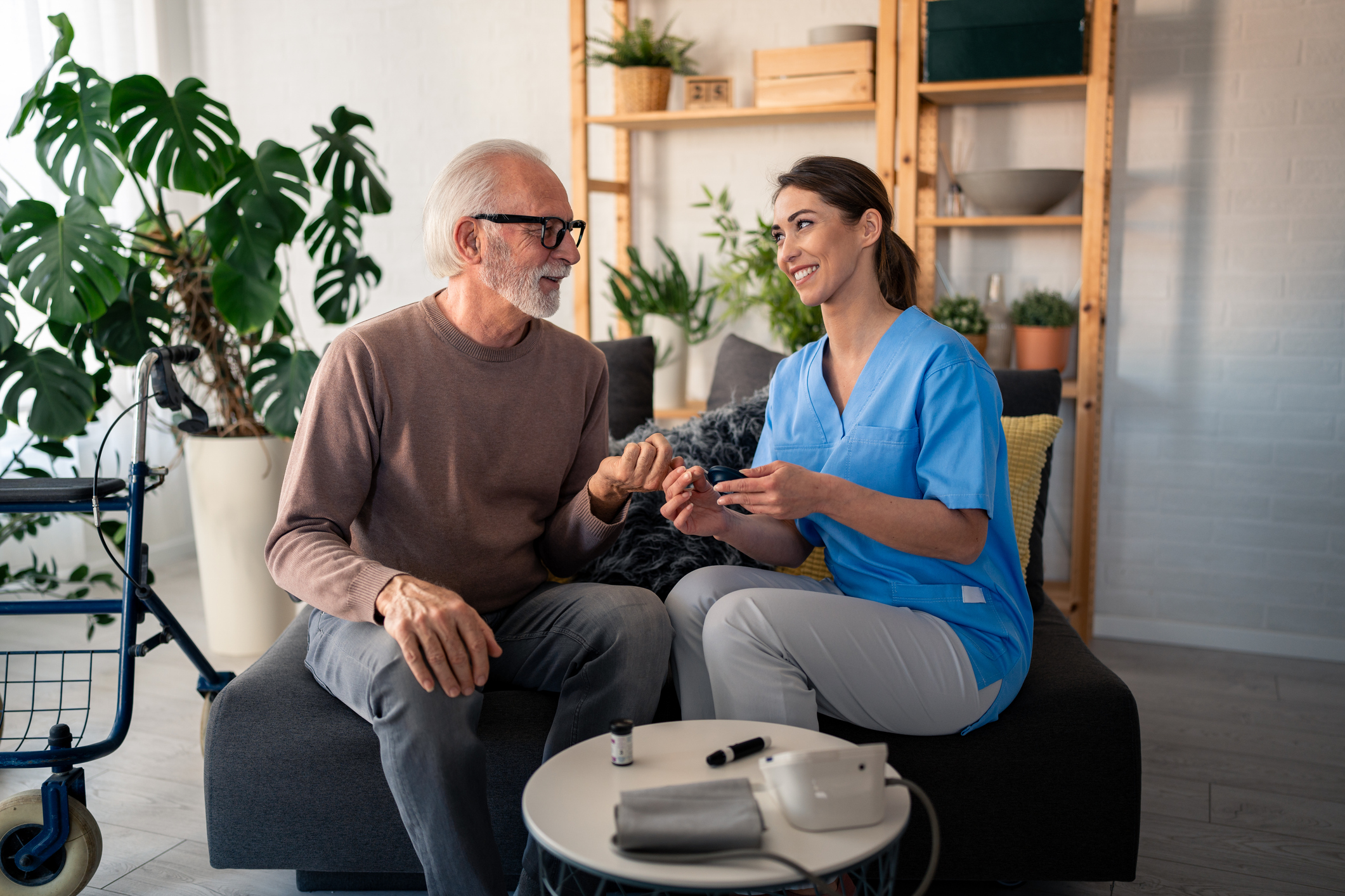 Aging parent care