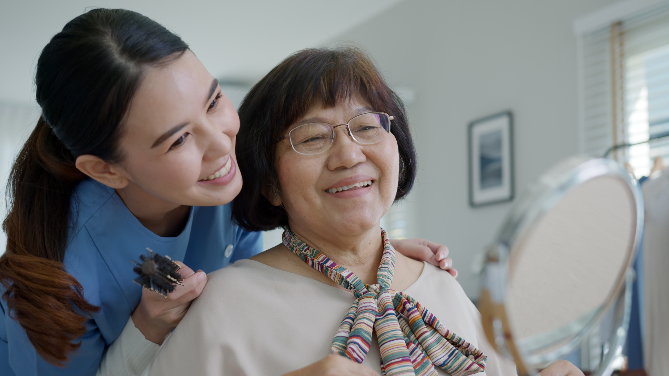 Aging parent care