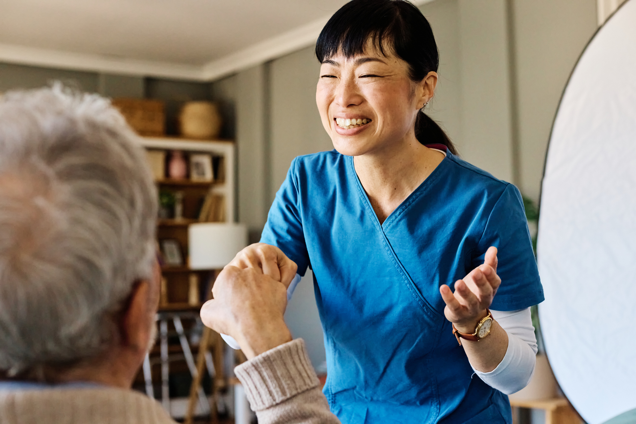 Aging parent care